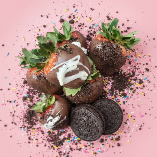 Oreo Crunch Chocolate -Covered Strawberries
